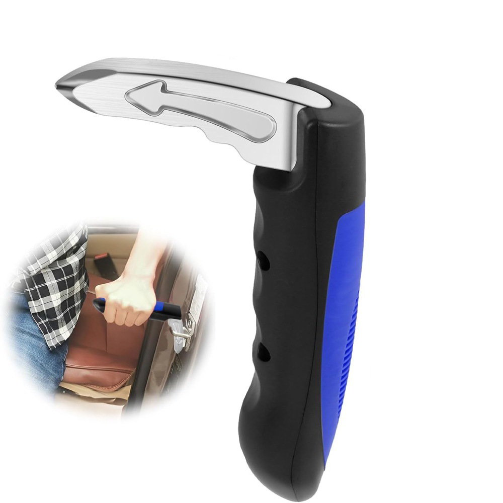 Car Door Assist Handle 2-in-1 Multifunctional Car Support Handle Window Breaker Seniors Car Handle Assist Emergency Tools