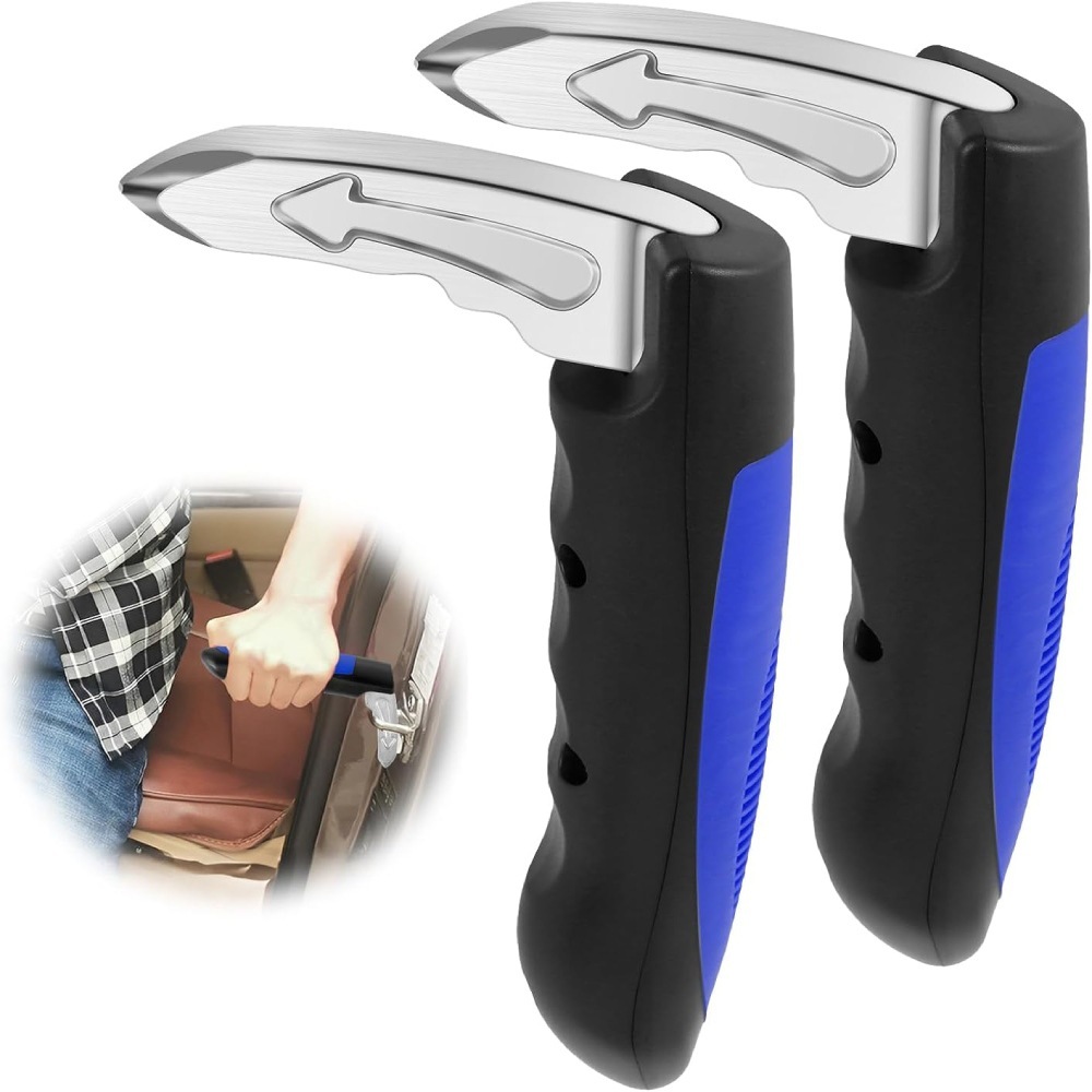 Car Door Assist Handle 2-in-1 Multifunctional Car Support Handle Window Breaker Seniors Car Handle Assist Emergency Tools